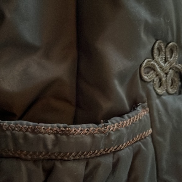 Vintage  Chinese Puffer jacket with toggles ! - Picture 4 of 4